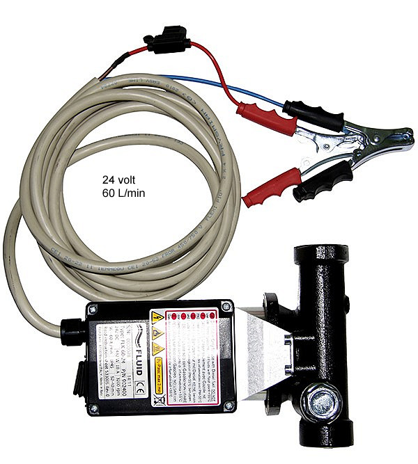 24v Fluid 60L/min pump diesel unit