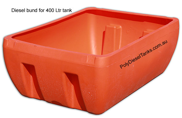 400Ltr plastic diesel fuel tank on ute