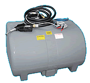 Free standing diesel tank