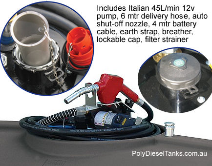 tank price includes pump kit