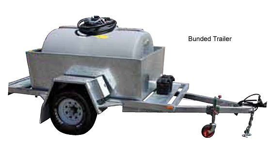 bunded diesel trailer